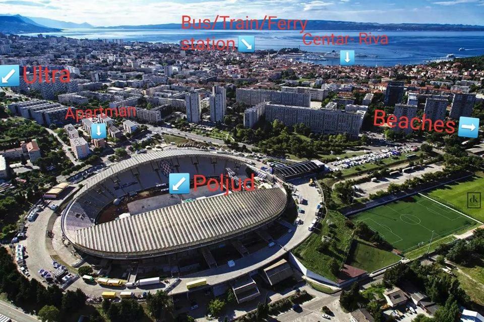 Blue Mile Apartman Split Kültér fotó