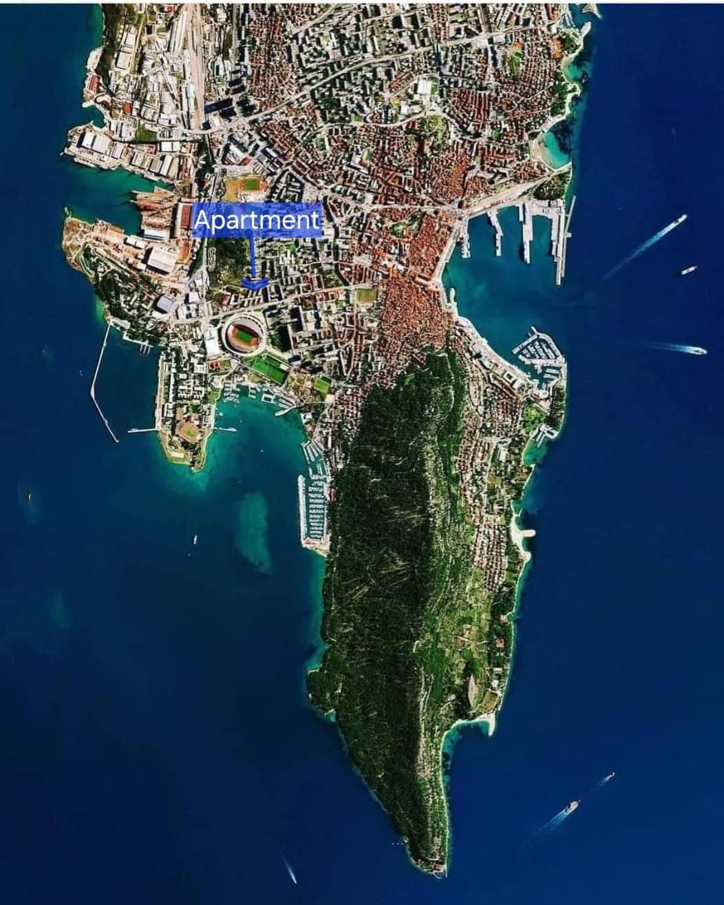Blue Mile Apartman Split Kültér fotó